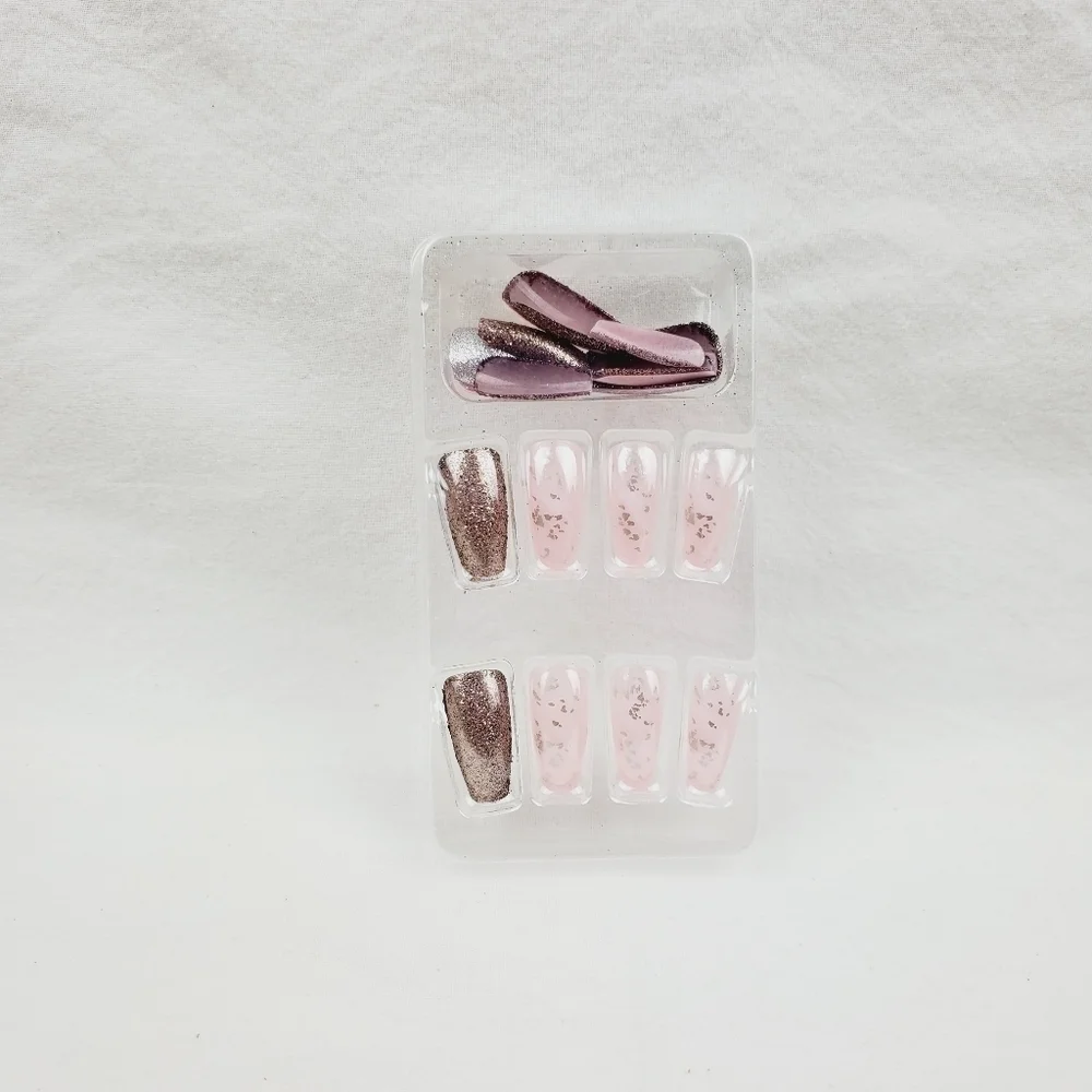 24 Pieces Fake Press On Nails